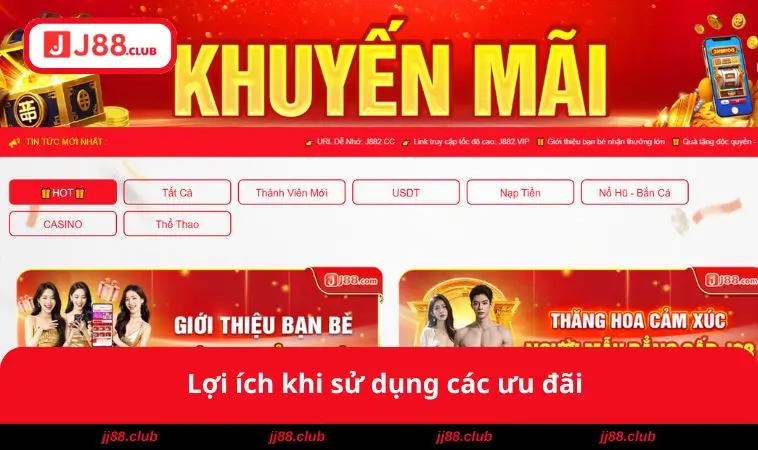 Lợi ích khi sử dụng các ưu đãi