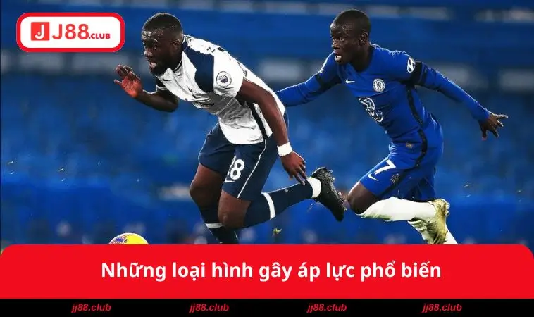 Pressing Trong Bóng Đá - Chiến Thuật Gây Áp Lực Tối Đa 2 Những loại hình gây áp lực phổ biến