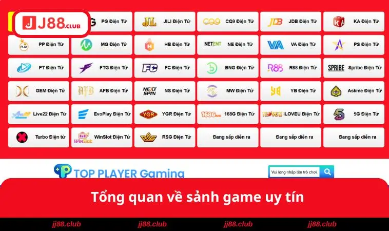Nổ Hũ JJ88 1 Tổng quan về sảnh game uy tín